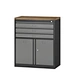 2 doors 3 drawers tools cabinet